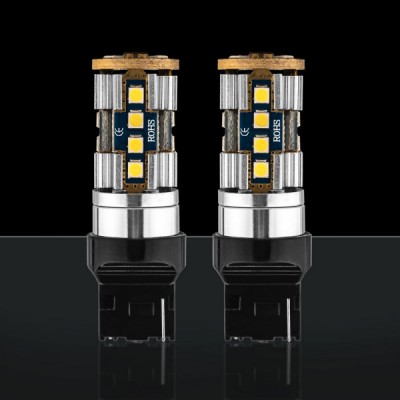 STEDI - 2 PACK T20 7440 W21W WEDGE LED LIGHT SINGLE FILAMENT