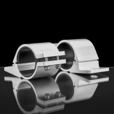 STEDI - 48MM TO 53MM TUBE CLAMP BULL BAR MOUNTING BRACKETS | SILVER