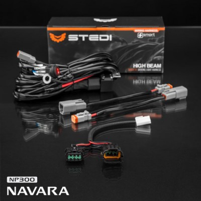 STEDI - NISSAN NAVARA NP300 PLUG AND PLAY WIRING HARNESS KIT LOOM