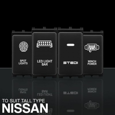 STEDI - TALL TYPE PUSH SWITCHES TO SUIT NISSAN
