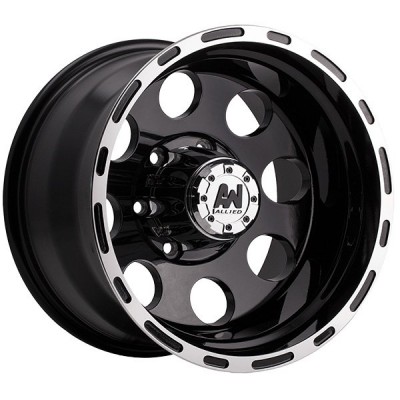 Allied Thunder Black 16x8 5x150