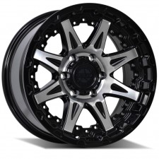 American Outlaw Doubleshot Machined 17X8.5 6X139 +18