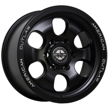 American Outlaw Gambler 16x8 +25 offset 6x139 