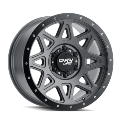 Dirty Life Theory Grey 17X8.5 6X139 +5
