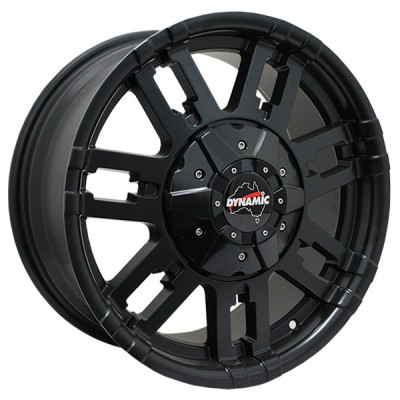 Dynamic PYTHON Black 17x8 5x150 +40 1400kg load