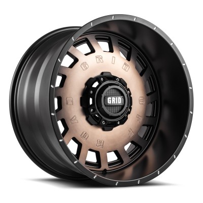 GRID GD3 Matt Bronze 18x9 6x139 +35
