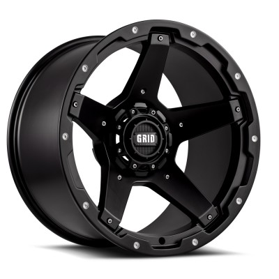 Grid GD4 Black 17x9 6x139 +18 Black