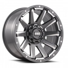 Grid GD5 Graphite Milled 18x9 6x139 +18