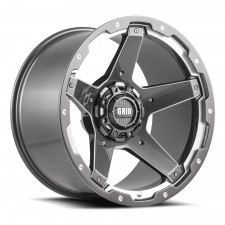 Grid GD4 Graphite Milled 17x9 6x139 +18 