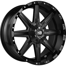 KING BLADE MATT BLACK 17X9 6X139 +25