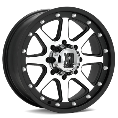 KMC XD798 Addict Machined 17x9 6x139 +18