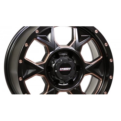 Speedy Bootleg tinted 17x8 6x139 +25
