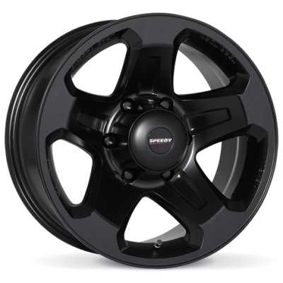 SPEEDY Territory Black 16x7 +30 6x139