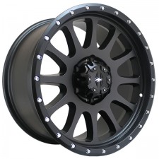 Spyder Caliber Black 18x9 5x150 +26 offset